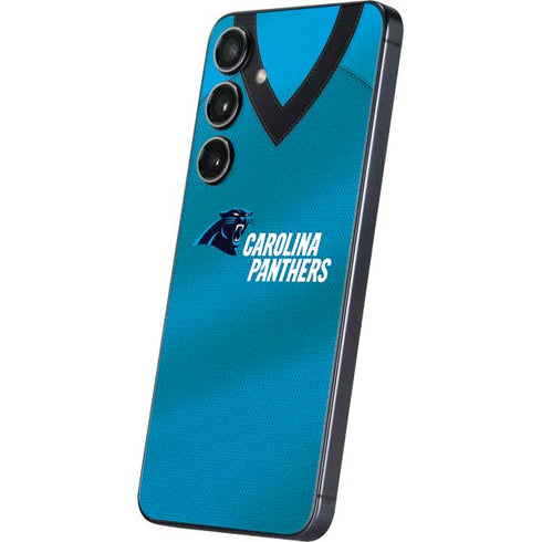 NFL Carolina Panthers Team Jersey Galaxy S25 Skin